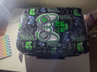 Game Force Kids Hard Shell Luggage Suitcase