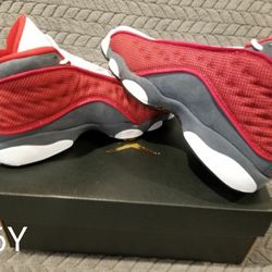 Jordan 12 Retro | Red Flint | Size 6Y