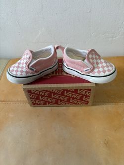 LITTLE GIRLS VANS SHOES GOOD CONDITION SIZE 31/2 $13