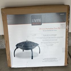 Living Accents 29.5 Inch Fire Pit