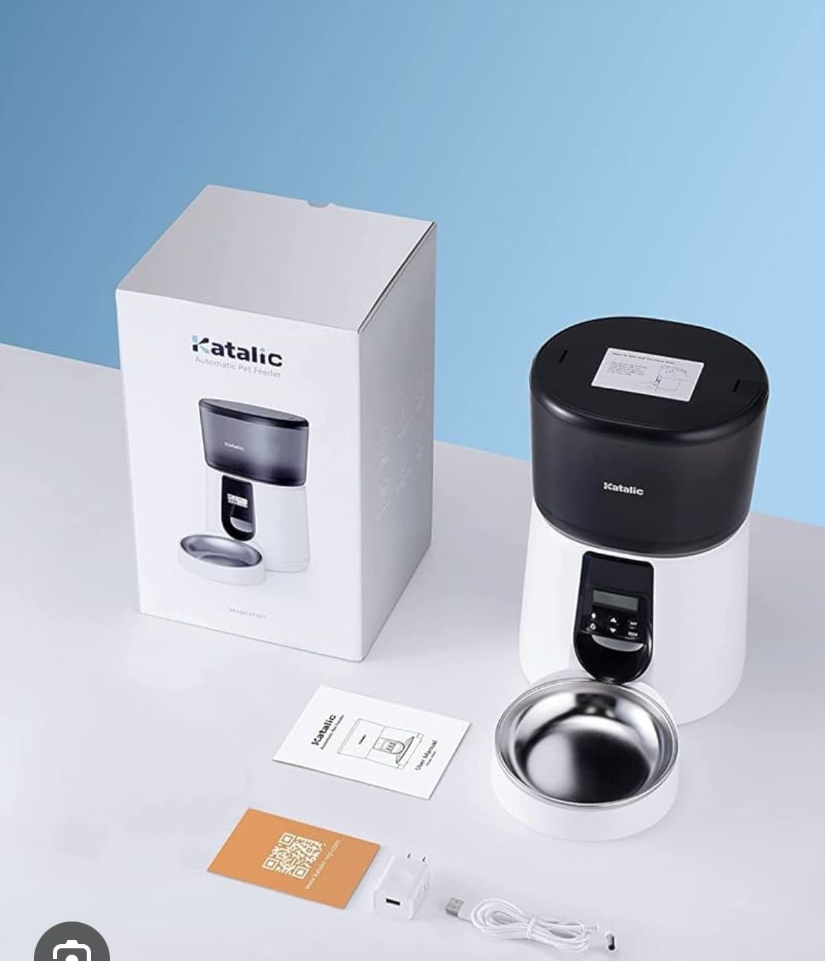 Katalic automatic pet feeder