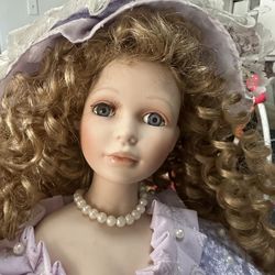 Victorian Style Porcelain Doll