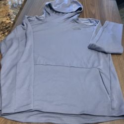 Lavender The north face hoodie size lg.