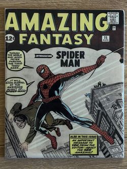 Amazing Fantasy-Spider-Man First Appearance 