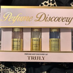 truly beauty perfume discovery set trio