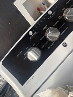 GE Commercial Quality Top Load Washer