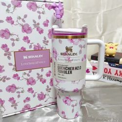 Stanley Insulated Mug - Flower White Gift Set