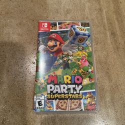 Nintendo Switch Game Mario Party Superstars