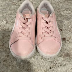 Girls Pink Puma Shoes
