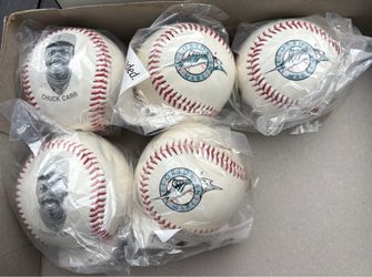 1993-5 Marlins Player Souvenir Baseballs