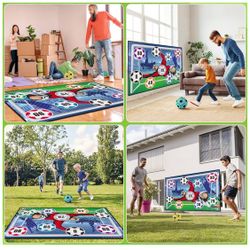 New Soccer Games - Soccer Toys for Boys, Indoor Soccer Ball Game Set for Kids, Perfect Soccer Gifts