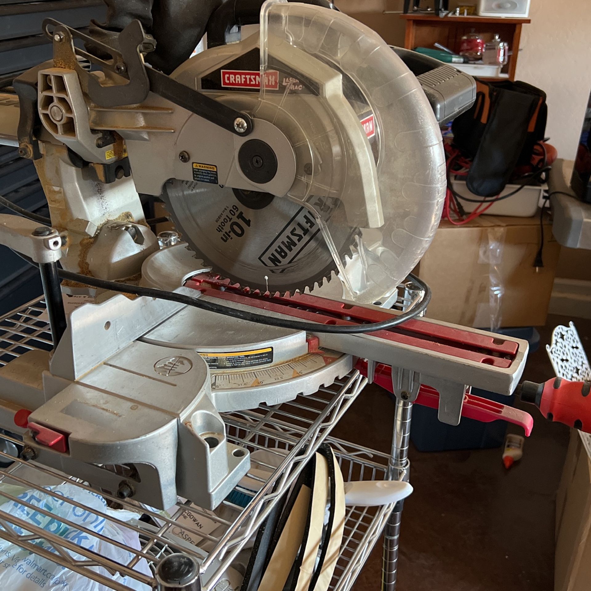 Craftsman 10 Inch Compound Miter Saw for Sale in Gilbert, AZ OfferUp