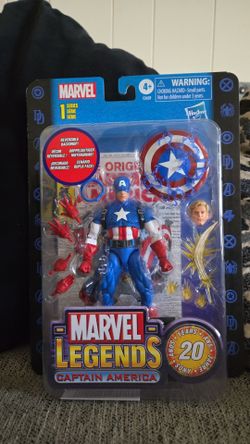 Marvel Legends Captain America 20th Anniversary Figure