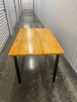 All wooden table- PICK UP ONLY