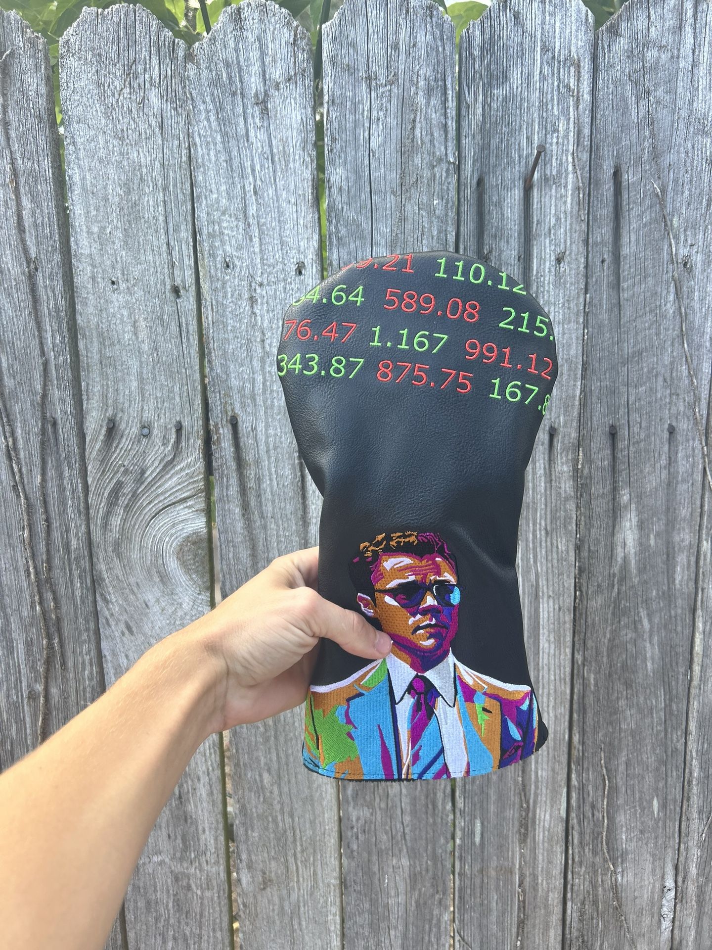 Wolf Of Wall Street Golf Headcover