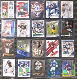 NFL Legends Card Lot