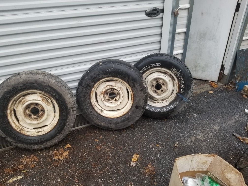 1963 dodge panel wagon rims