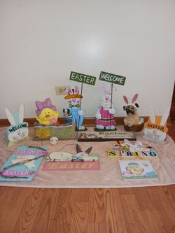 Assorted Easter Decorations