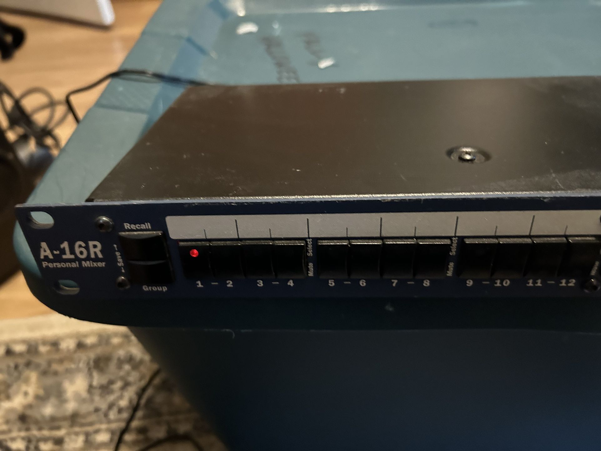 018 Aviom A-16R Rack-Mounted Personal Mixer
