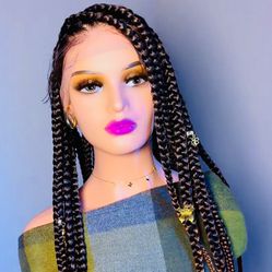 Handmade Braided Wig 