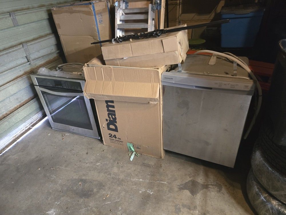 New Dishwasher And Oven