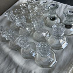 Glass Candle Holders $30 For All 