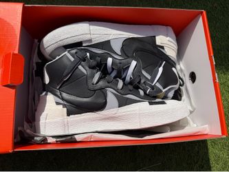 YARD SALES Nike Blazer Mid sacai Black Grey 10