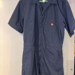 Dickies Medium Short Sleeve Coveralls 