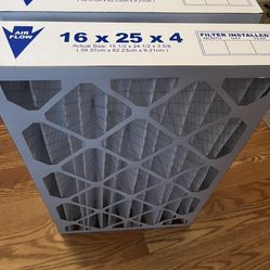 BestAir MERV 8 Pleated Air Filters 16 X 25 X4