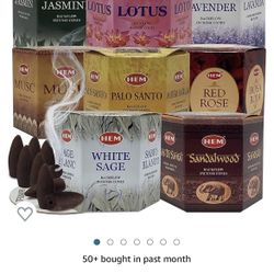 Fragrant incense cones