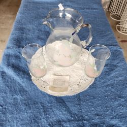 Pitcher - Hand Blown- Turkey