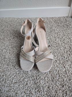 Gold Glitter shoes