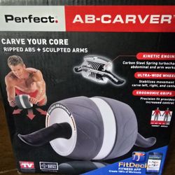 Sculpt & Shred: Premium Ab Carver Pro – Gray/White