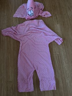 Sponge Bobs Patrick Costume, Size S/M