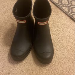 Hunter Rain Black Boots