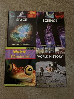 Set of 4 Children's Educational Books