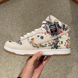 Supreme Nike Dunk High Rammellzee Brand New - size 11.5