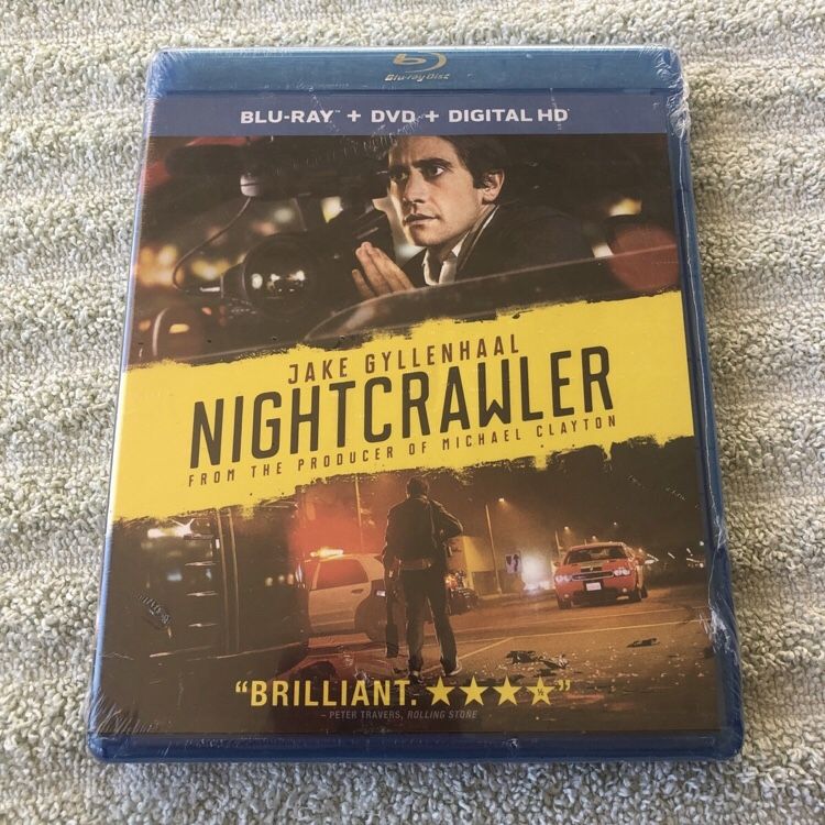 Nightcrawler Blu-Ray (SEALED)