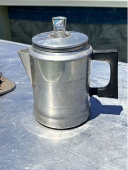 Vintage Comet 5 cup camping percolator