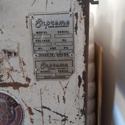 Supreme  Shoe Machinery
