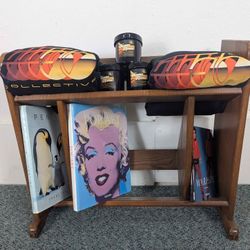 MCM Vintage Walnut Bookshelf / Merch Stand