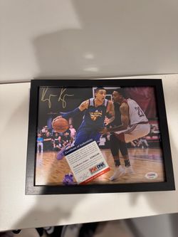 Kyle Kuzma Rookie Signed Photo