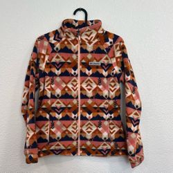 Girls Columbia Fleece Zip Up Sz Large 