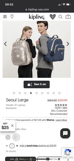Kipling Backpack And Coach Handbag