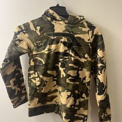 Nike 3BRAND by Russell Wilson Big Boys Icon Camo Fleece Hoodie Size large
