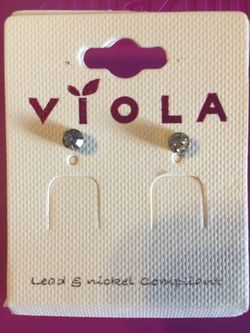 New ear rings.