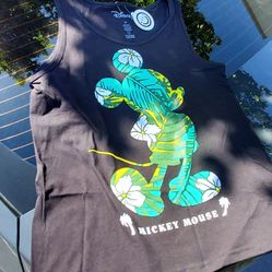 Mickey Mouse, muscle shirt, Disney and neef collab.