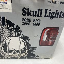 2004-2006 Ford F-150 Skull Tail Lights