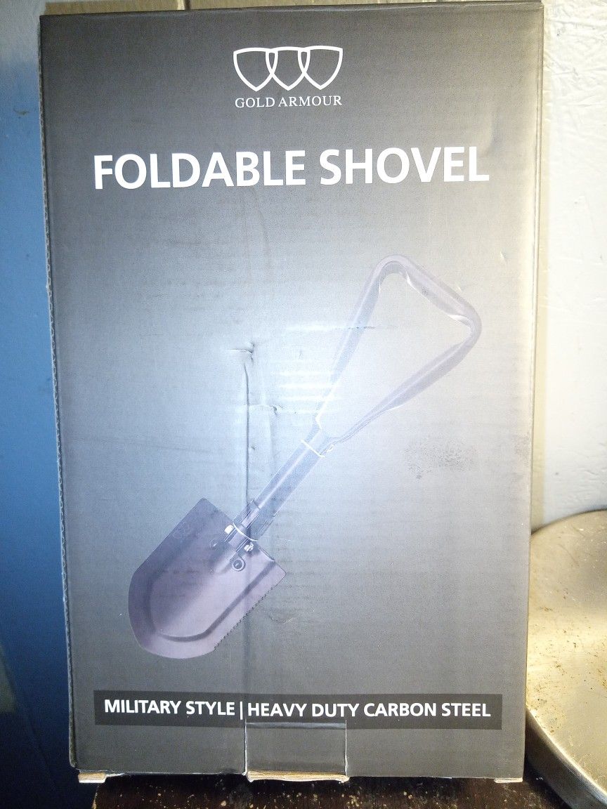 *new* Tactical military style foldable shovel and trenching tool