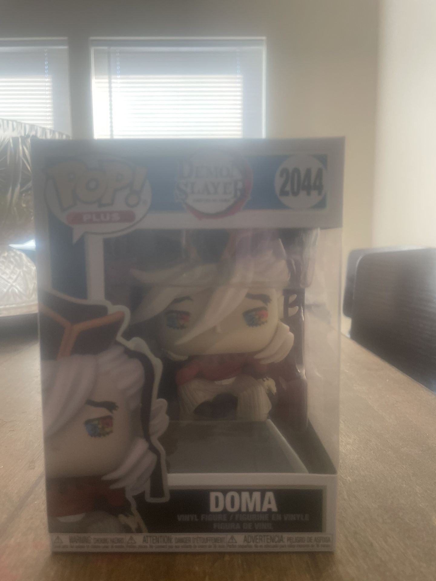 Funko Pop! Plus: Demon Slayer Doma #2044 (Anime/Animation) - NEW In Box